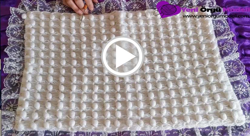 Fıstıklı Bebek Battaniyesi Yapılışı Videolu Anlatım