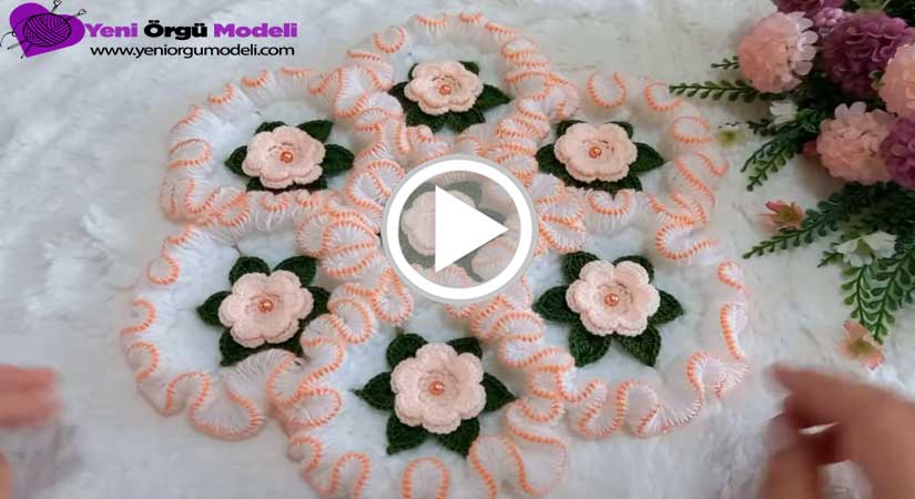 Fırfırlı İncili Lif Modeli Videolu Anlatım