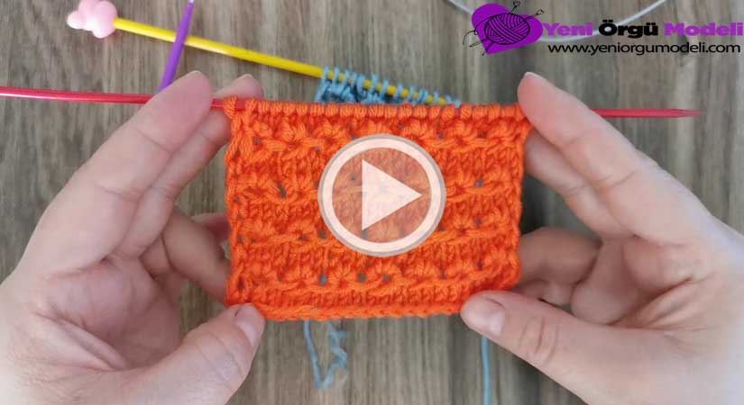 Bebek Örgüleri İçin Minik Donut Modeli Videolu Anlatım