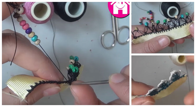 Tığ İşi Tahta Boncuklu Yazma Oyası Yapılışı: Geleneksel ve Modernin Buluşması