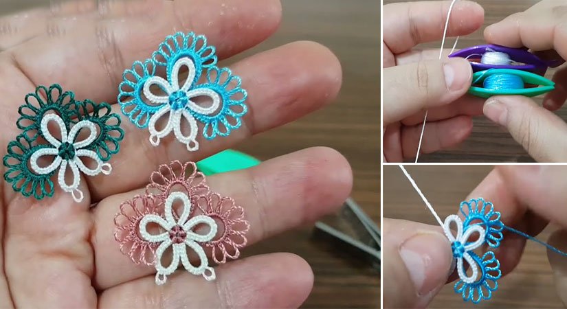 Çok Gösterişli Mekik Oyası Yapılışı Videolu Anlatım