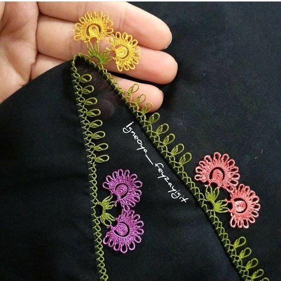 Son Çıkan İğne Oyası Modelleri