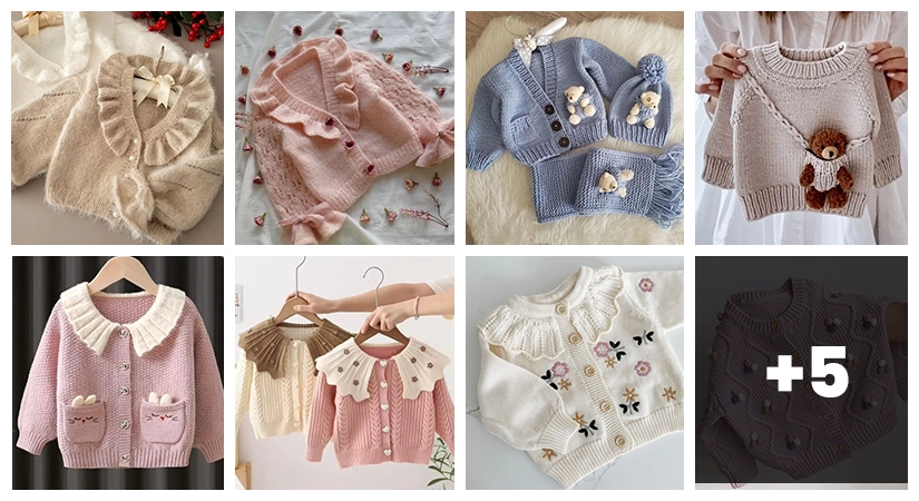 Yeni Bebek Hırka Modelleri “Bebekler İçin En Şık ve Kullanışlı”