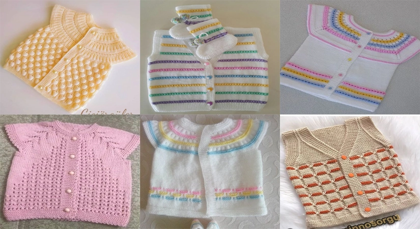 Yeni Model Bebek Yelekleri